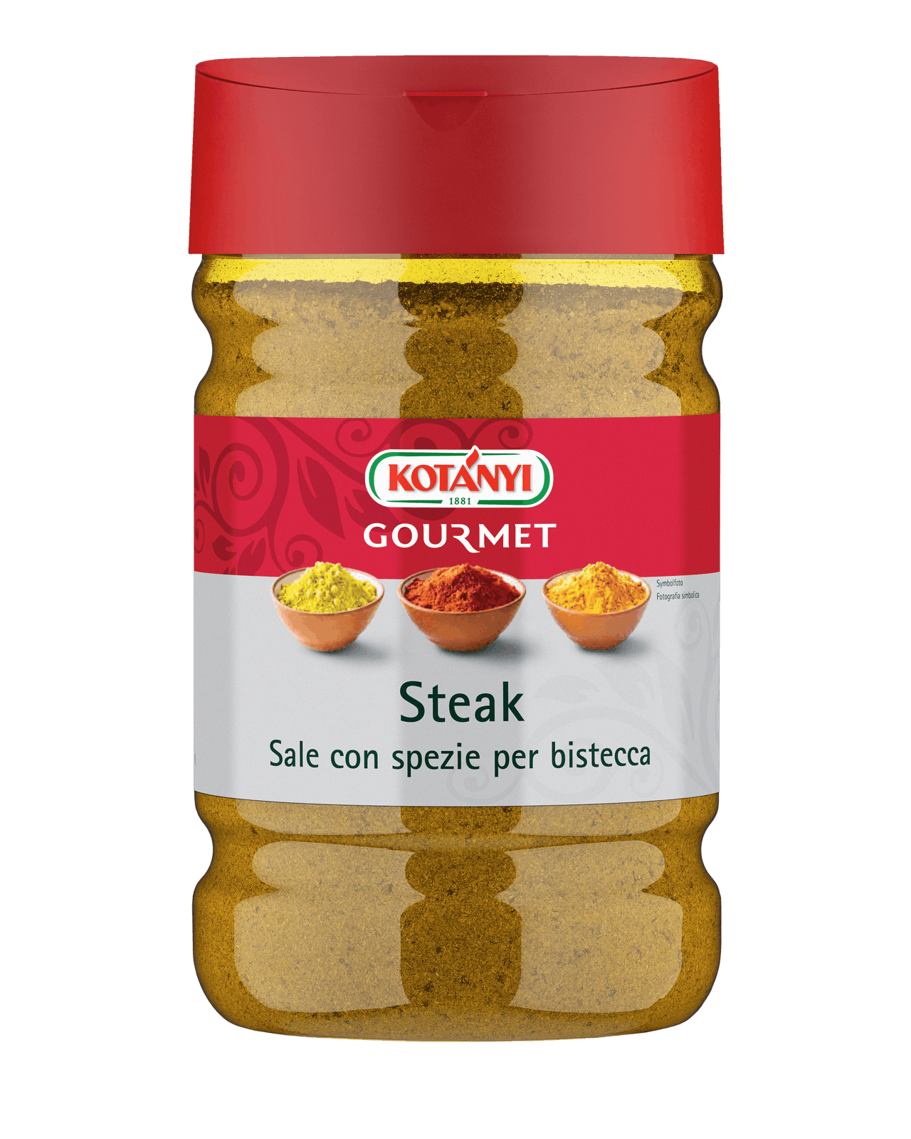Kotányi Gourmet Steak seasoning salt in 1200cm³